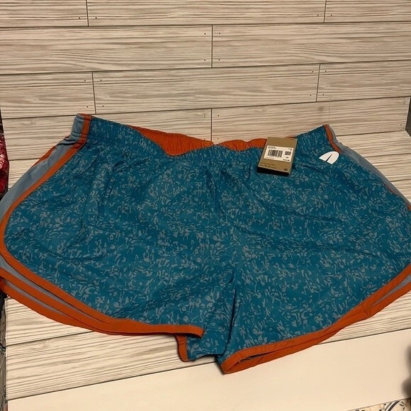 NWT Nike Dri-fit running shorts 3x Teal/Coral - Picture 1 of 7
